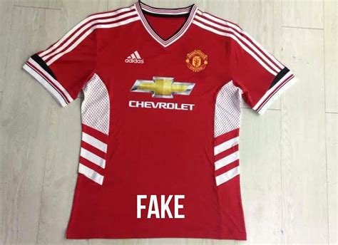 how to spot fake adidas manchester united jersey|adidas football shirt fake.